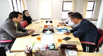 نشست رئیس بنیاد نخبگان استان با مدیرعامل صندوق پژوهش و فناوری استان اردبیل